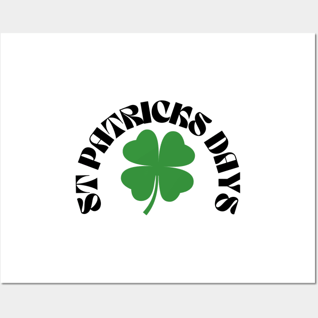 St. Patricks Day Wall Art by Grade Design